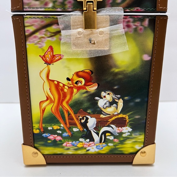 Kate Spade New York X Disney Bambi 3D Leather Trunk Clutch Purse K8807 - Picture 6 of 15
